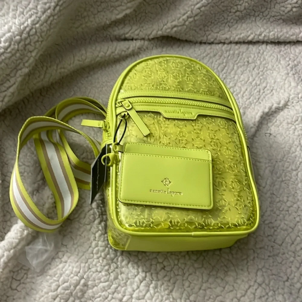 Nanette Lepore Kourt Logo Sling Backpack w/Cardcase